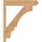 Ekena Millwork Balboa Smooth Arts and Crafts Outlooker, Western Red Cedar, 5 1/2"W x 24"D x 28"H OUT06X24X28BOA03SWR - alternate 4